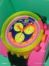SWATCH CHRONO 2023 NEON TO THE