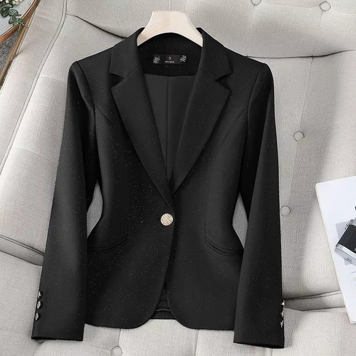 Blazer nero donna - blazer, slim