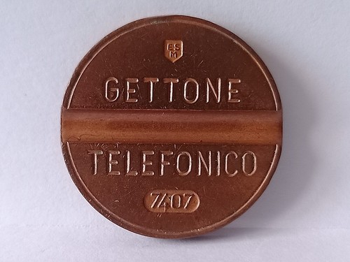 Gettone telefonico serie 7407 - telefonico,