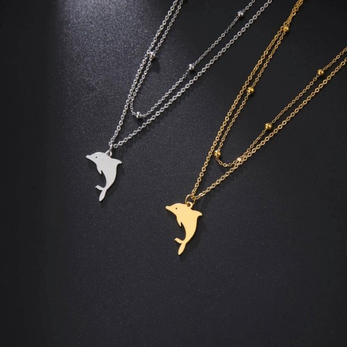 Collana doppio catena in - collana,