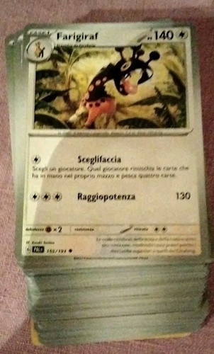 Lotto pokemon 500 carte - pokemon,