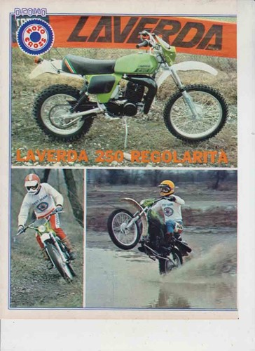Advertising test moto laverda - advertising,