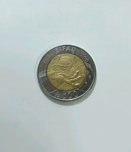 500 lire ventennale 1979 1998 - ventennale, 1979-1998