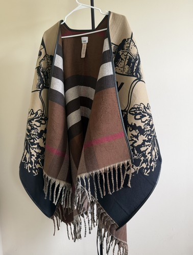 Burberry 100 cashmere cape - 100%,