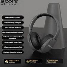 SONY CUFFIE BLUETOOTH 5.3 SENZA FILI CON BASSI PROFONDI MICROFONO HIFI