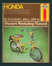Honda NC50 Express (76-79) Haynes Manuale Officina Libretto Riparazione NA50 NA NC 50 FX51