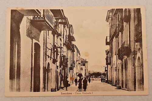 Cartolina trecchina potenza - cartolina,