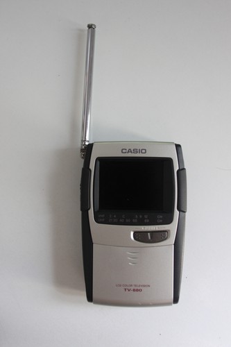 Vintage televisore portatile - vintage,