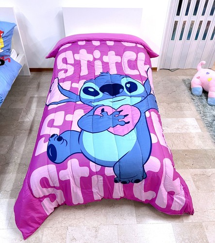 Disney stitch rosa piumino - rosa,