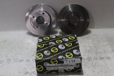 COPPIA DISCHI FRENO ANTERIORI PER FORD FIESTA ESCORT ORION  DAL 1989/1995 085164