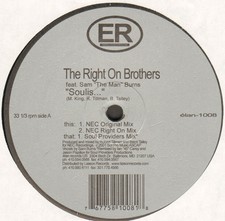 The Right On Brothers Feat. Sam Burns – Soulis - 2002 Elan Usa – ELAN-1008