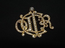 Dior Spilla Strass Distintivo