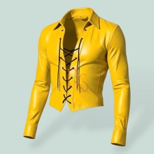 Camicia uomo vera pelle di