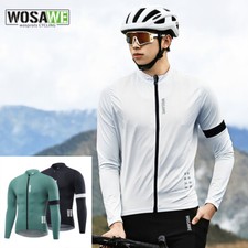WOSAWE Uomo Maglia da Ciclismo
