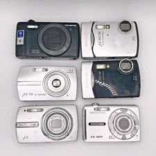 Lot 6 Olympus Stylus 840, 700, VR-360, 850 SW, 790 SW, FE-320 Digital Camera