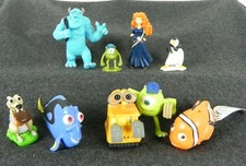 Lotto 9 personaggi misti DISNEY pixar nemo wall-e l'era glaciale monster e co 