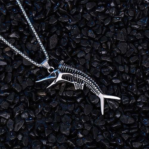 Collana lisca pesce - collana,