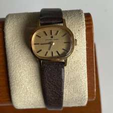 Orologio donna UNIVERSAL GENEVE carica manuale analogico rettangolare oro