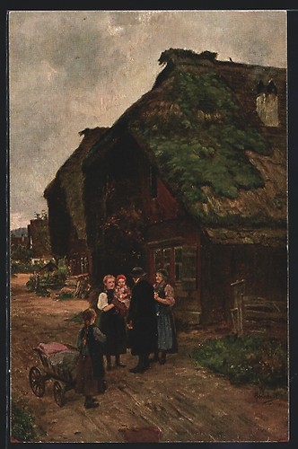 Cartolina artista wilhelm - cartolina, d'artista