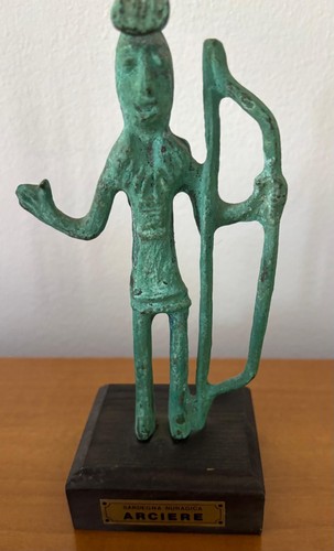 Statua bronzo arciere - statua, “arciere
