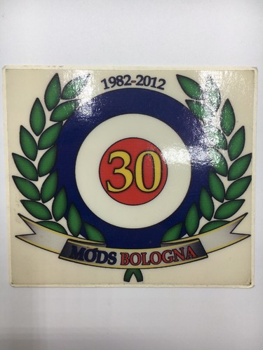 Adesivo mods bologna sfondo - adesivo,