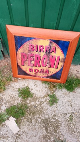Tabella insegna pubblicitaria - tabella,