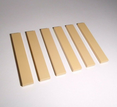 Lego piastrelle 1x6 - 6,