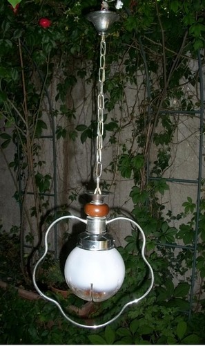 Vintage lampadario vetro - vintage,