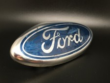 FORD 115MM LOGO SCUDO SIGLA OVALE EMBLEMA FREGIO STEMMA SCRITTA TARGHETTA BADGE