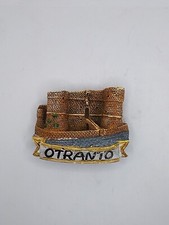 MAGNETE CALAMITA RESINA FRIGO  SOUVENIR FRIDGE MAGNET OTRANTO PUGLIA
