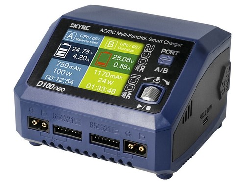 Caricabatterie skyrc d100 - caricabatterie,