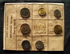 1979 ITALIA UFFICIALE set UNC GEM 7 MONETE MONETE MONETE con 100 lire Fao - no argento