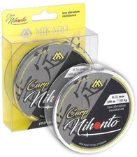 600 m NIHONTO CARP nero cordino carpa molto liscio cavo di alimentazione (0,02 EUR/m)