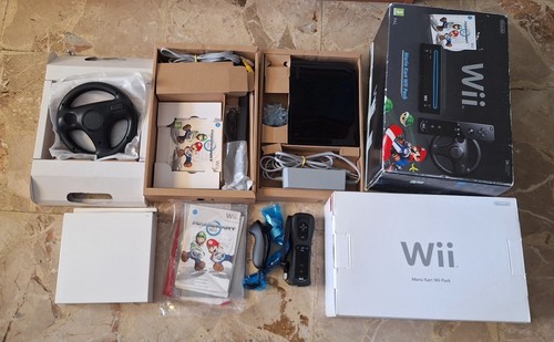 Nintendo wii mario kart - nintendo, pack