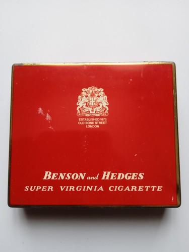 Vintage cigarette case benson - cigarette,