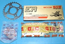 kit chaîne DID / JT 14x30 chaine 520 ERT3 Gold&Gold KYMCO MXER 150 2002/2015