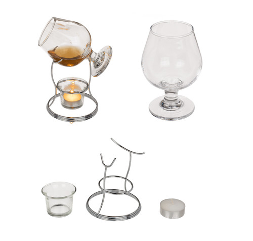 Brandy cognac snifter warmer - brandy,
