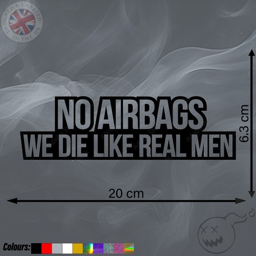 Airbag divertenti adesivi - airbag,