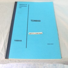 Per Yamaha tdm 850 manuale supplemento di assistenza officina moto 1991