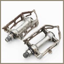 GIPIEMME DUAL SPRINT VINTAGE PEDALS QUILL ROAD BIKE BICYCLE CLASSIC 80S TOE OLD