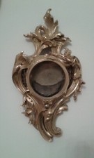 PORTA OROLOGIO DA TASCA BRONZO ANTICO PORTE MONTRE BRONZE DOREE LOUIS XV 1700 