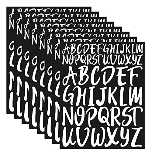 Fogli adesivi lettere - 8,