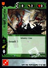 Kroot Bad'uns - Siege of Malogrim Hive - Warhammer 40K CCG