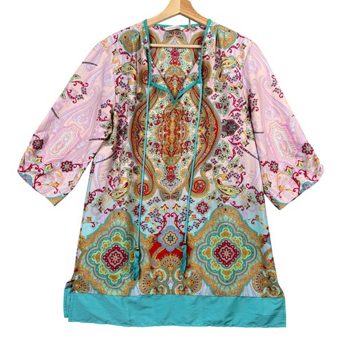 Top tunica scollo morbido - tunica,