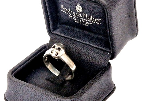 Anello teschio argento 925 - anello,