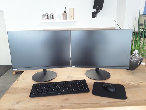 Schermo doppio monitor - x, 24"