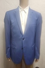 Blazer sportivo uomo lana blu