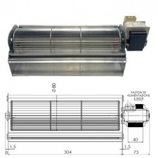 VENTOLA TANGENZIALE 8A130B-001