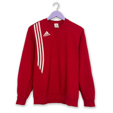 Felpa Adidas Vintage rossa a