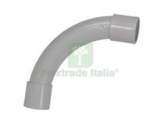 50PZ CURVA A 90° PER CANALINA